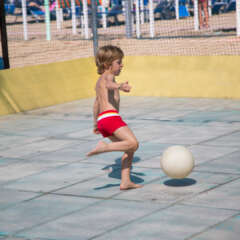 calcetto in spiaggia a cattolica