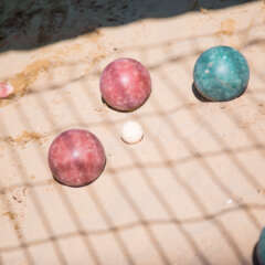 bocce in spiaggia a cattolica